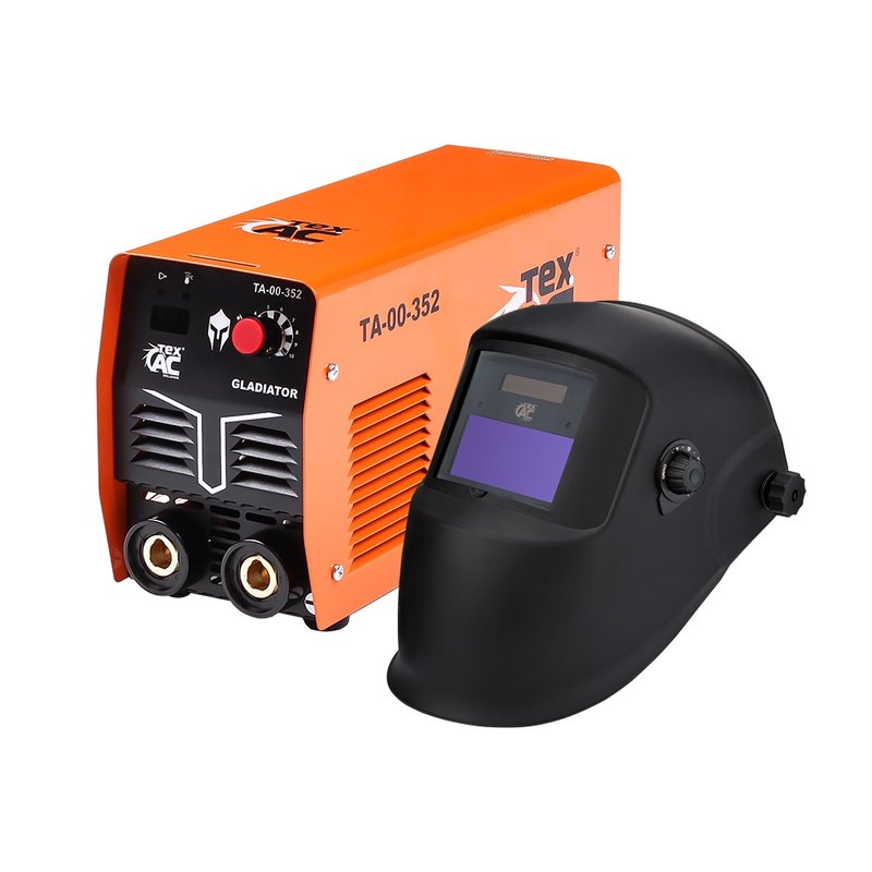 Зварювальний апарат Tex.AC ТА-00-352 + Маска сварщика Тех.АС ТА-02-421