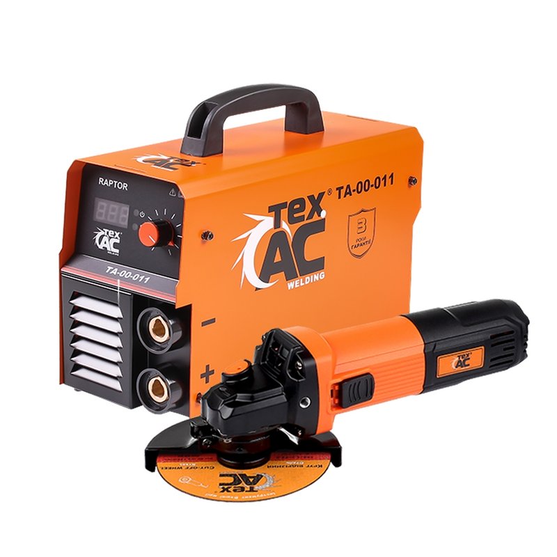 Зварювальний апарат Tex.AC ТА-00-011 + УШМ Тех.АС ТА-01-431