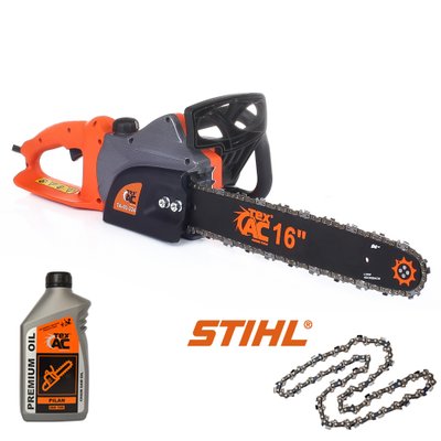 Електрична ланцюгова пила Tex.AC ТА-03-224 + цепь Stihl