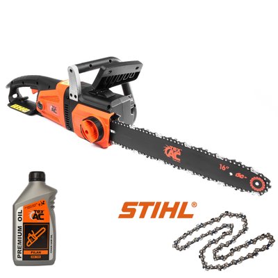 Електрична ланцюгова пила Tex.AC ТА-03-227 + цепь Stihl