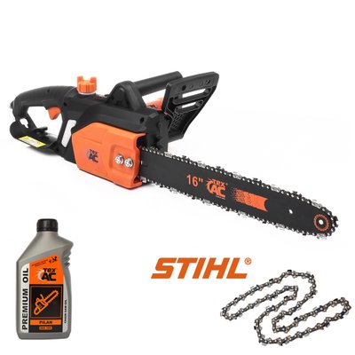 Електрична ланцюгова пила Tex.AC ТА-03-225 + цепь Stihl