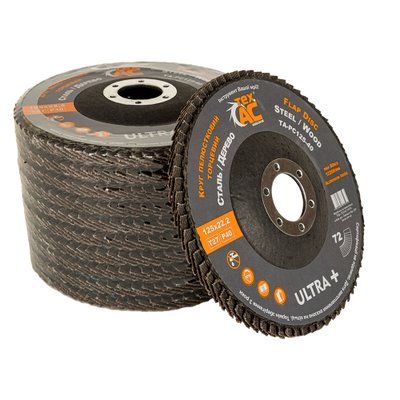 Круг пелюстковий торцевий Т27 Р40 125х22 Tex.AC TA-PC125-40