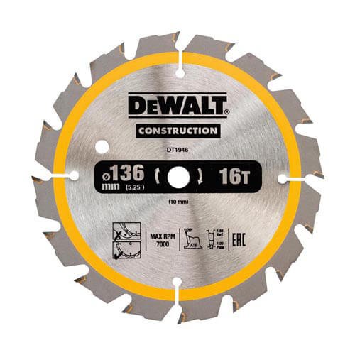 Диск пиляльний СONSTRUCTION DeWALT DT1946