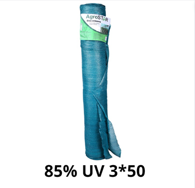 Сітка затіняюча "AgroStar"з UV(3*50) 85%затінення
