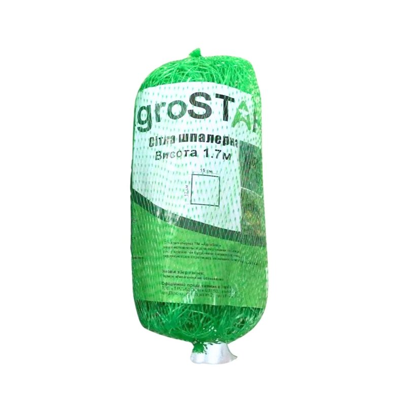 Сітка шпалерна 15*17"AgroStar"1.7*5 м (36шт/ящ)
