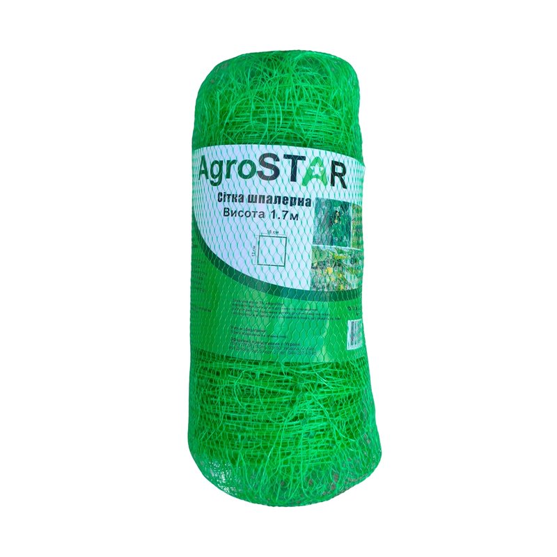 Сітка шпалерна 15*17"AgroStar"1.7*50 м