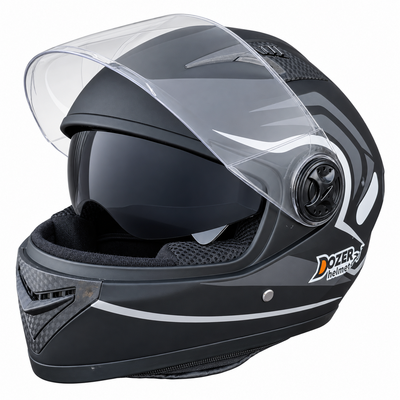 Мотошолом 557 Airflow, 54-61 см (чорний)