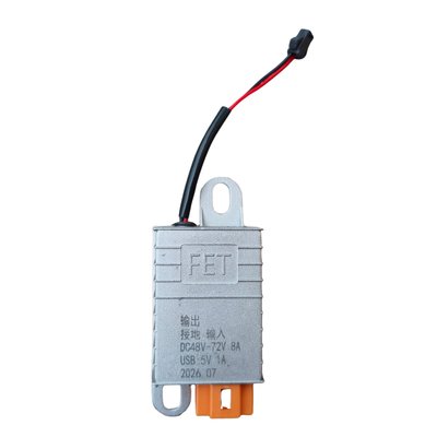 Конвертер напруги 48–72V на 12V 8A / USB 5V 1A