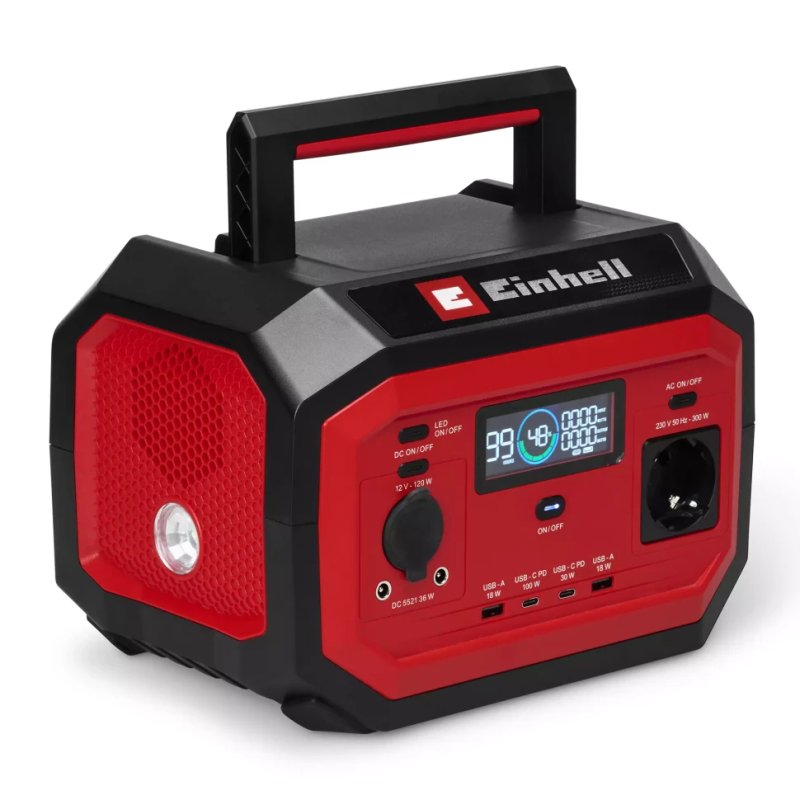 Портативна зарядна станція Einhell TE-ES 300/240 - 240 Вт·год