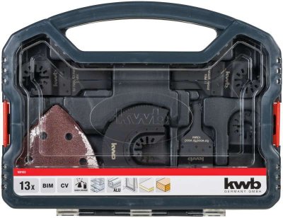Набір для багатофункціонального інструменту 14 предметів kwb