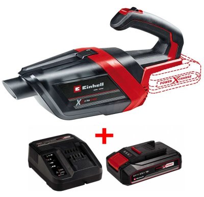 Набір пилосос акумуляторний Einhell TE-HV 18/06 Li - Solo + Starter Kit 18V 2,5 Ah