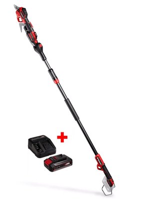 Набір секатор акумуляторний безщітковий телескопічний Einhell GP-LS 18/28 Li T BL-Solo + Starter-Kit 18V 2.5 Ah