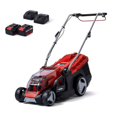 Акумуляторна безщіткова газонокосарка Einhell GE-CM 36/36 Li 2x4.0Ah