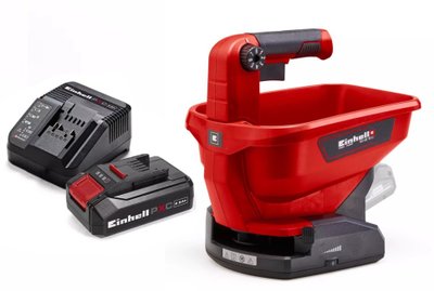 Набір універсальний розкидач Einhell GE-US 18 Li-Solo + Starter Kit 18V 2,5 Ah