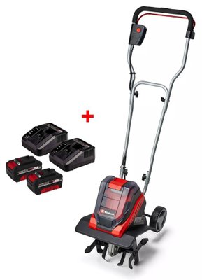 Набір культиватор акумуляторний Einhell GE-CR 30 Li - Solo + 2 Starter Kit 18V 4,0 Ah