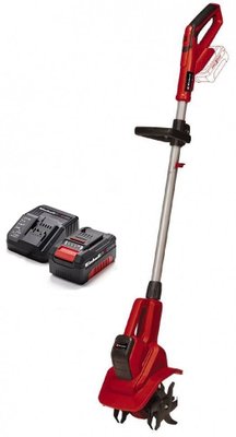 Набір культиватор акумуляторний Einhell GE-CR 18/20 Li E Solo + Starter Kit PXC 18V 4,0 Ah
