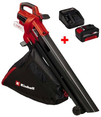Набір садовий пилосос акумуляторний Einhell VENTURRO 18/210 + Starter Kit 18V 4,0 Ah