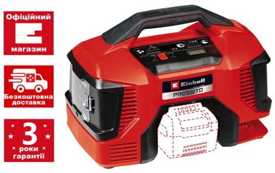 Акумуляторний компресор Einhell Pressito 18/21 - Solo