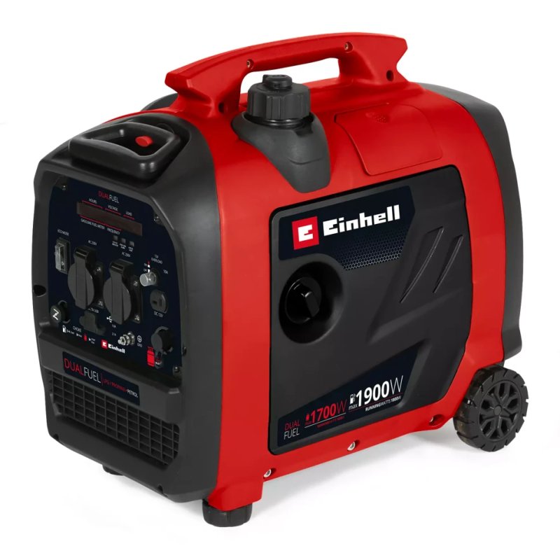 Генератор інверторний бензин/газ Einhell TE-IG 1900 DF