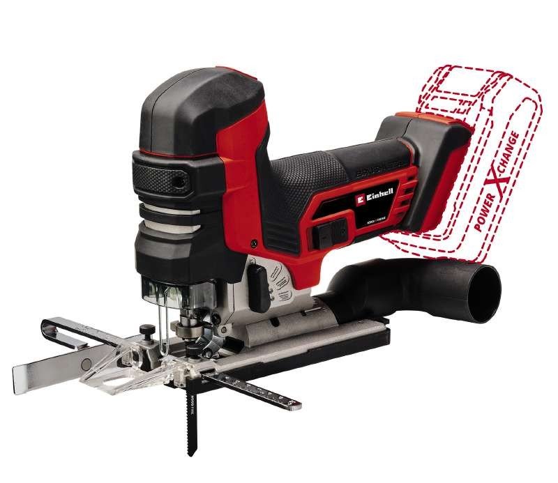 Лобзик акумуляторний безщітковий Einhell TP-JST 18/135 Li BL + зарядне і акумулятор Starter-Kit 18V 5.2 Ah