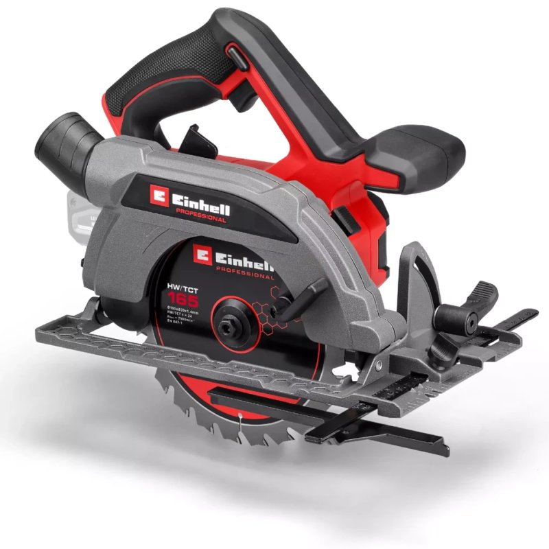 Пила циркулярна безщіткова акумуляторна Einhell TP-CS 18/165 Li BL + зарядне і акумулятор Starter-Kit 18V 4.0 Ah