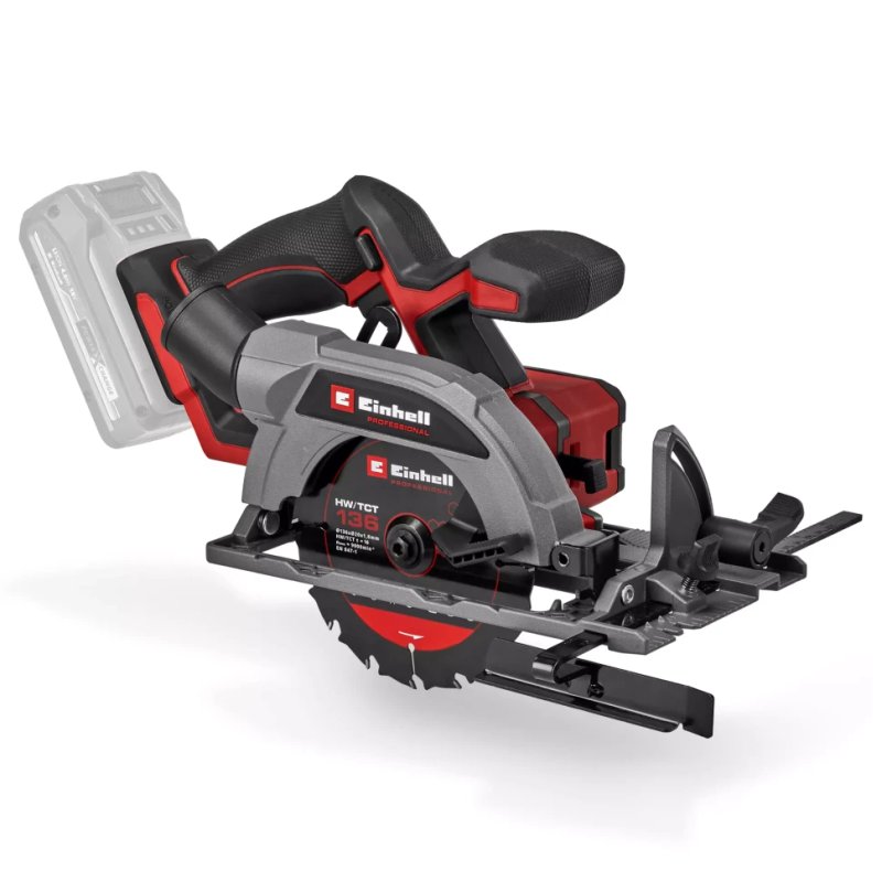 Пила циркулярна безщіткова акумуляторна Einhell Professional TP-CS 18/136-C Li BL - Solo