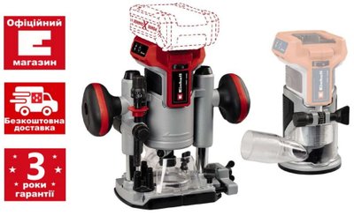 Акумуляторний безщітковий Фрезер / Фрезер окантовочний Einhell TP-RO 18 Set Li BL + зарядне і акумулятор Starter-Kit 18V 2.5 Ah
