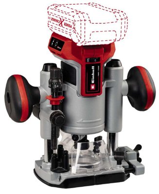 Фрезер акумуляторний безщітковий Einhell TP-RO 18 Li BL + зарядне і акумулятор Starter-Kit 18V 2.5 Ah
