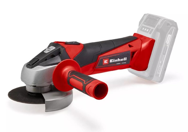 Кутова шліфмашина Einhell TC-AG 18/115 Li + зарядний пристрій і акумулятор Starter-Kit 18V 2,5 Ah