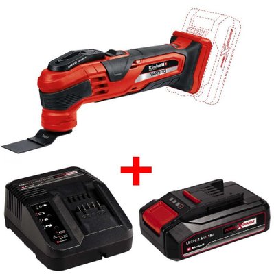 Набір багатофункціональний інструмент акумуляторний Einhell VARRITO + Starter Kit 18V 2,5 Ah