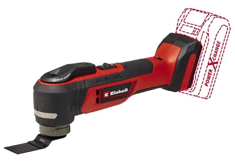 Багатофункціональний інструмент акумуляторний безщітковий Einhell TP-MG 18 Li BL + зарядне і акумулятор Starter-Kit 18V 4.0 Ah