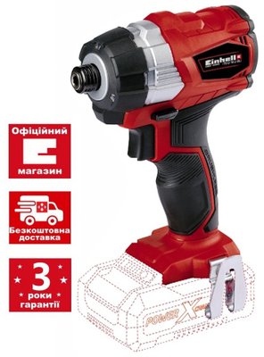 Ударна викрутка безщіткова Einhell TP-CI 18 Li BL-Solo