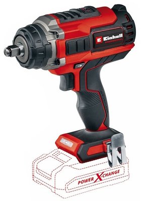 Ударний гайковерт акумуляторний безщітковий Einhell IMPAXXO 18/450 + зарядне і акумулятор Starter-Kit 18V 2,5 Ah