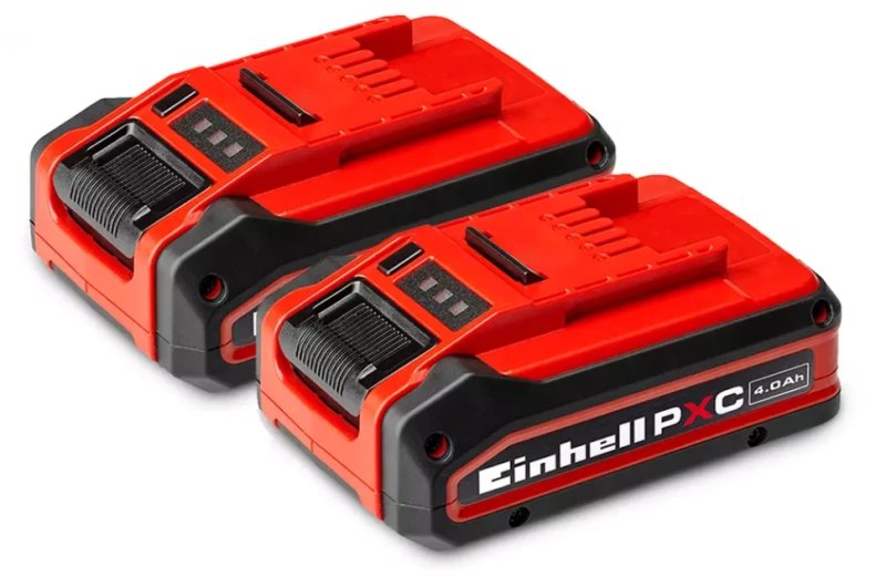 Акумулятори 2 шт Einhell 18V 4Ah PXC Plus Twinpack