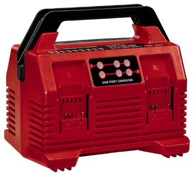 Зарядний пристрій для 4-х акумуляторів Einhell 2x2 Power X-Quattrocharger 4А