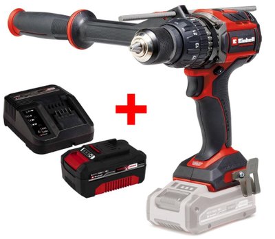 Набір ударний безщітковий акумуляторний шуруповерт Einhell TP-CD 18/120 Li-i BL + Starter-Kit 4.0 Аг