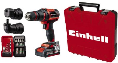 Шуруповерт Einhell TE-CD 18/45 3X-Li +22 (1x2,0Ah)