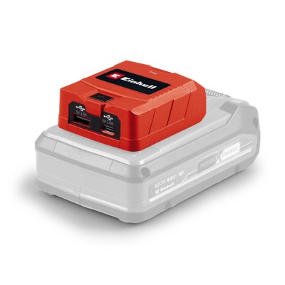 Акумуляторний адаптер для зарядки USB-пристроїв Einhell TC-CP 18 Li USB A/C + Starter-Kit 18V 2,5 Ah
