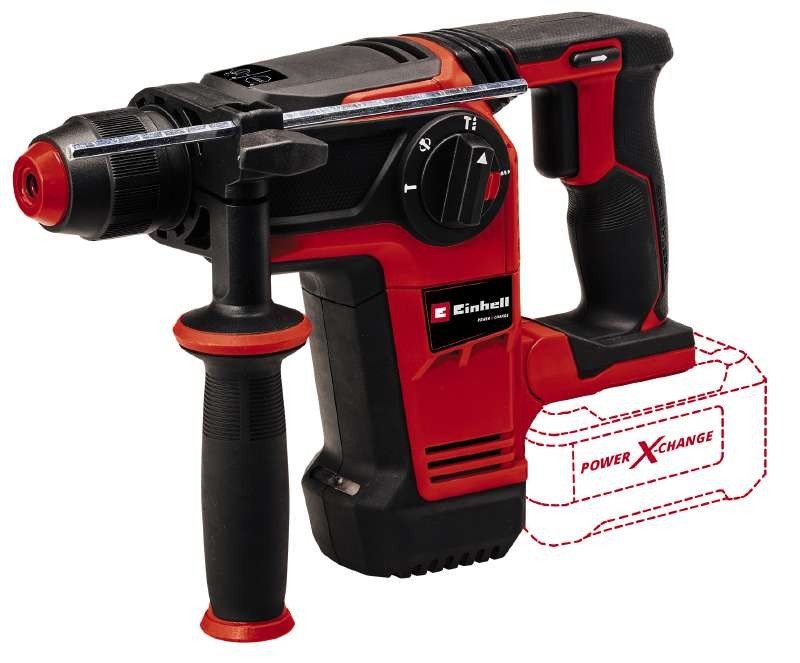 Перфоратор акумуляторний безщітковий Einhell TP-HD 18/26 Li BL + зарядне і акумулятор Starter-Kit 18V 4,0 Ah