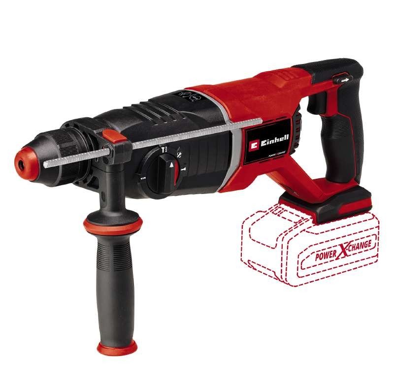 Перфоратор акумуляторний безщітковий Einhell TP-HD 18/26 D Li BL + зарядне і акумулятор Starter-Kit 18V 5,2 Ah