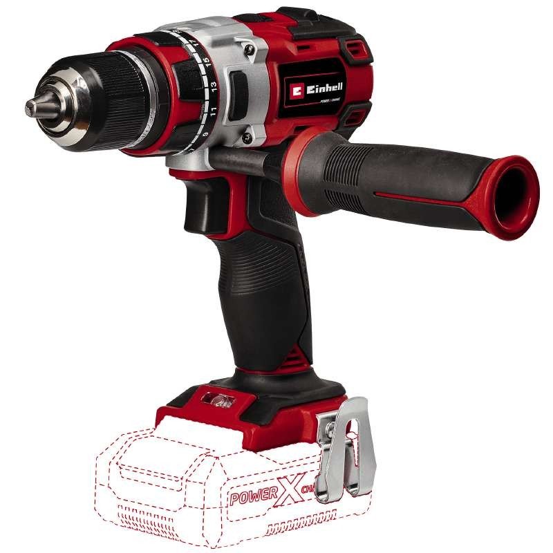 Шуруповерт безщітковий Einhell TP-CD 18/80 Li BL + зарядне і акумулятор Starter-Kit 18V 4.0 Ah
