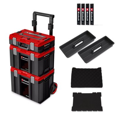 Пластиковий кейс Einhell E-Case Rolling Workshop SEALED IP65