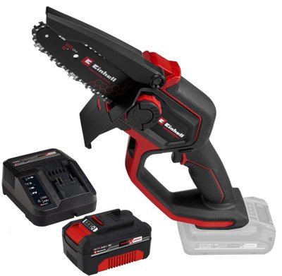 Набір пила обрізна ланцюгова акумуляторна безщіткова Einhell Professional GP-PS 18/20 Li BL-Solo + Starter-Kit 18V 4,0 Ah