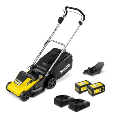 Акумуляторна газонокосарка Kärcher LMO 4-18 Dual Battery Set