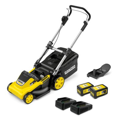 Акумуляторна газонокосарка Kärcher LMO 5-18 Dual Battery Set