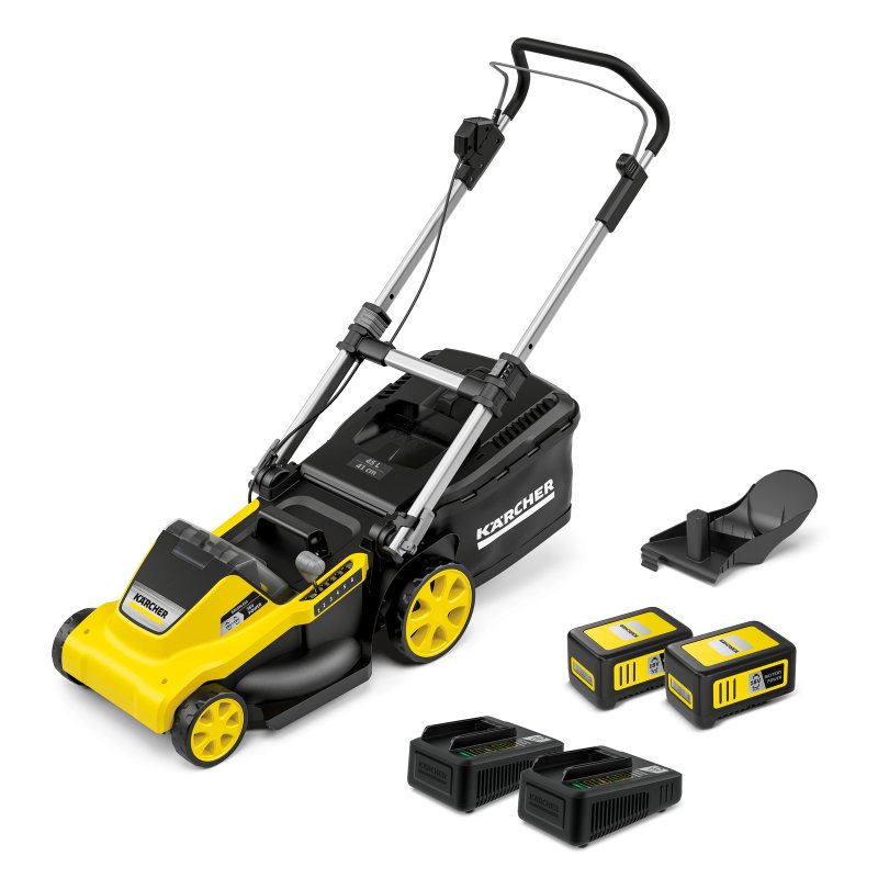 Акумуляторна газонокосарка Kärcher LMO 5-18 Dual Battery Set