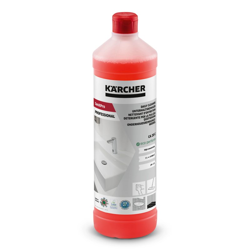 Kärcher Засіб для підтримуючого прибирання SanitPro CA 20 C eco!perform, 1л
