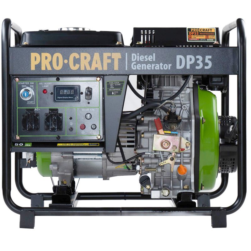 Генератор дизельний Procraft DP35