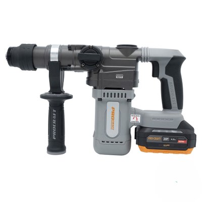 Акумуляторний перфоратор Procraft industrial HD20A (з 1 акб та зп)