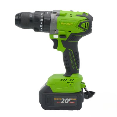 Шуруповерт Procraft PA18BL Universal Extra (2 акб)